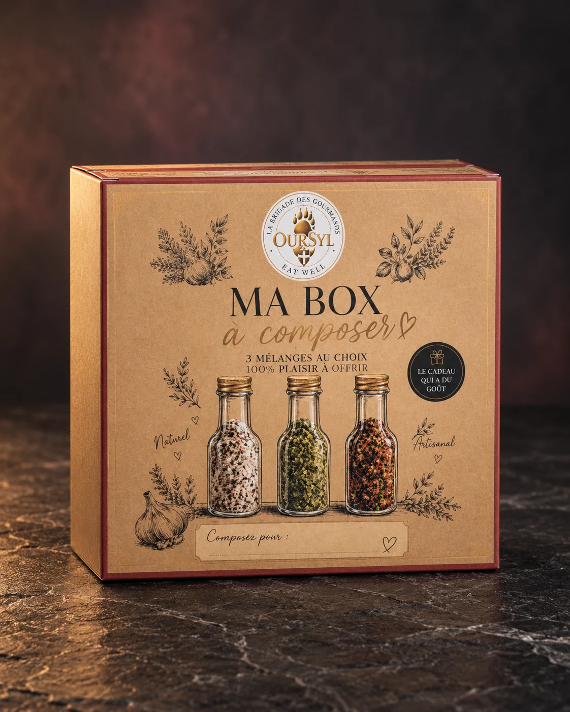 Box de 3 fioles