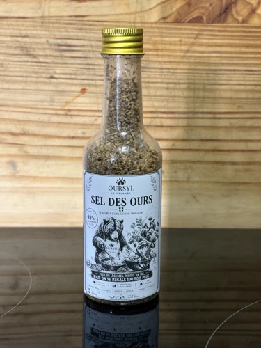 Fiole de OURSYL — Sel des Ours, mélange maison de La Brigade des Gourmands